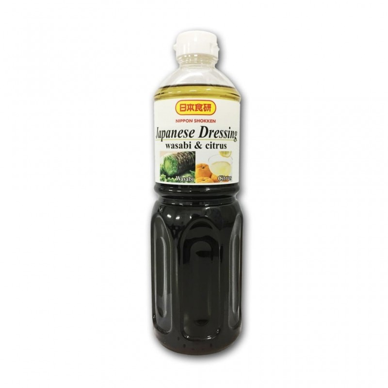 Nippon Shokken Japanese Dressing Wasabi & Yuzu 1L