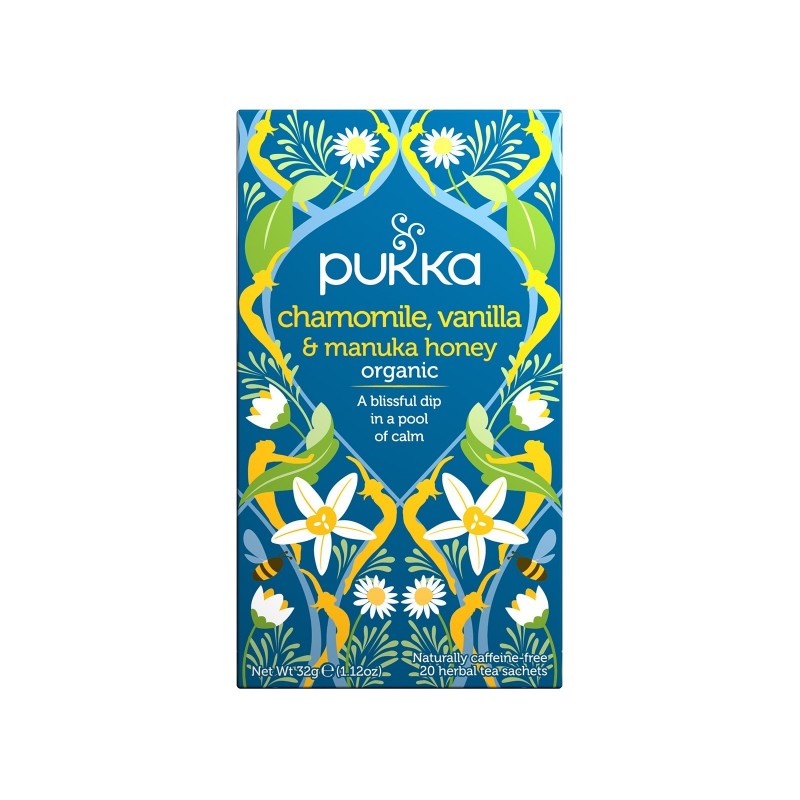 Pukka Herbs Chamomile, Vanilla & Manuka Honey