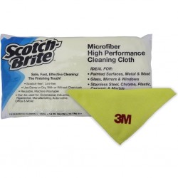Scotch-Brite Microfiber High Performance Cleaning Cloth Yellow 10s
