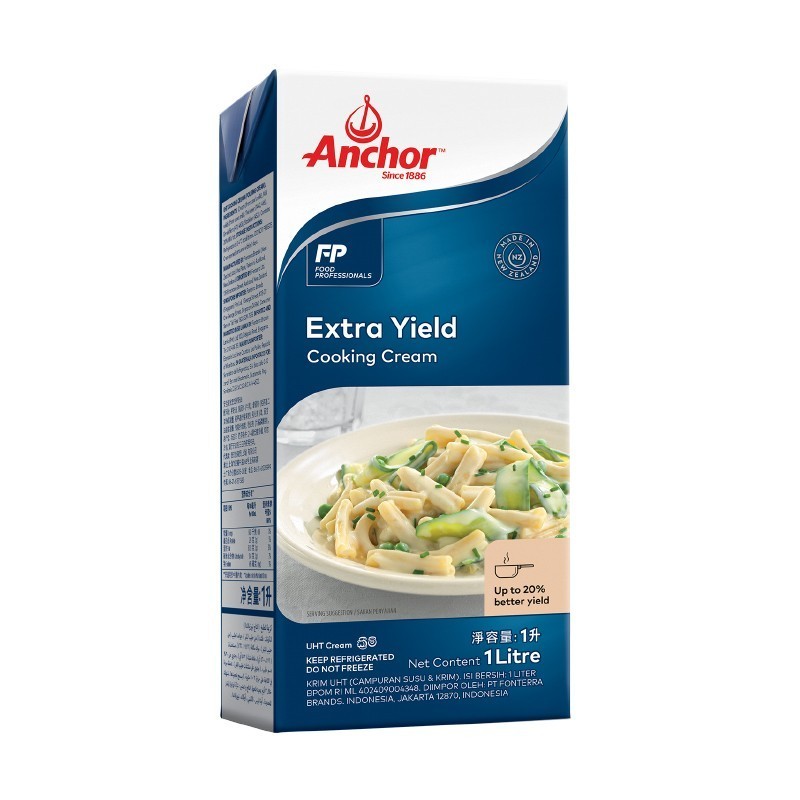 Anchor Extra Yield Cooking Cream 1L