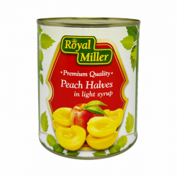 Royal Miller Peach Halves 820g