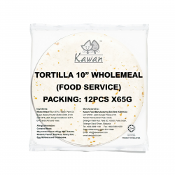 Kawan Tortilla Wraps Wholemeal 10"
