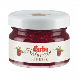 Darbo Mini Jar Raspberry Fruit Spread 28g