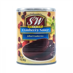 S&W Cranberry Sauce Jellied 397g