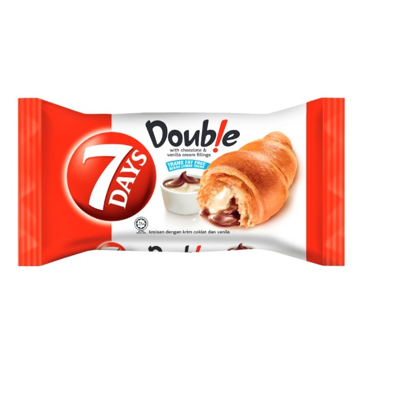 7 Days Doublecream Chocolate and Vanilla