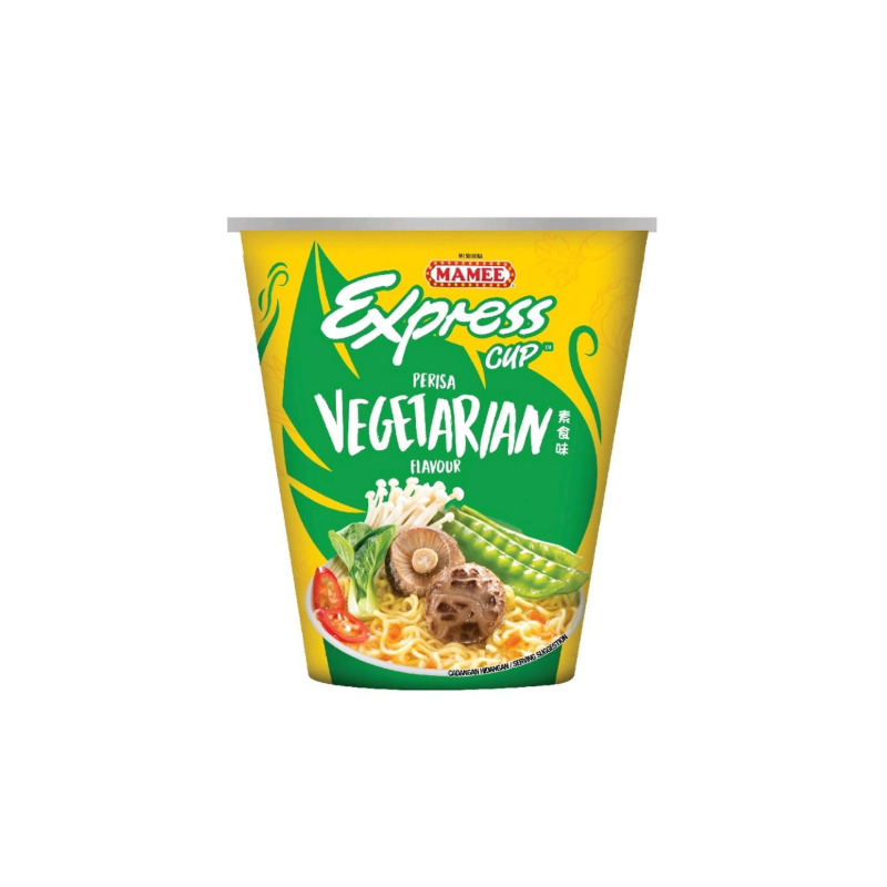 Mamee Express Vegetarian Cup 60g