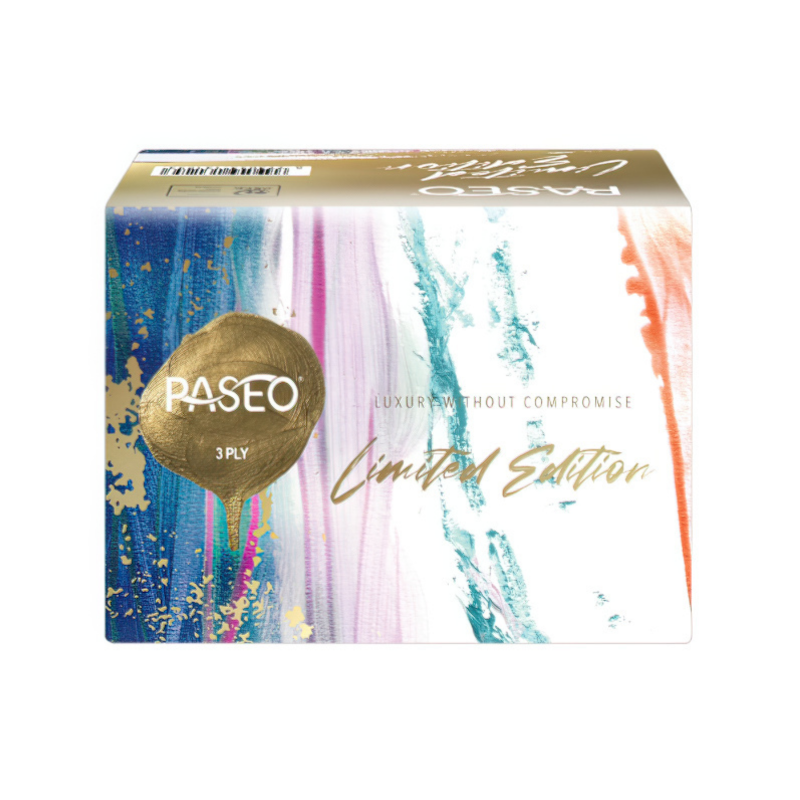 Paseo Facial Tissue Mini Travel Pack 3ply x 50's per pack