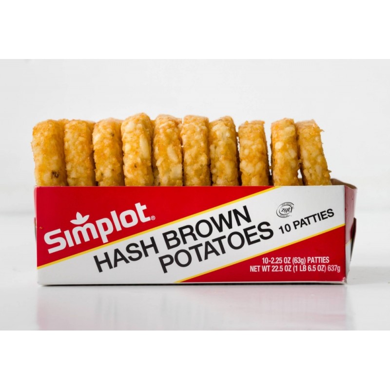 Simplot Traditional Form 101 HB Patty 10's