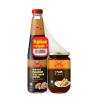 Woh Hup Shiitake Mushroom Vegetarian Oyster Flavoured Sauce 500g+Plum Sauce 400g