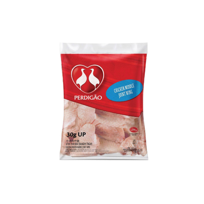 Perdigao Chicken Middle Joint Wings 30g/up 1kg