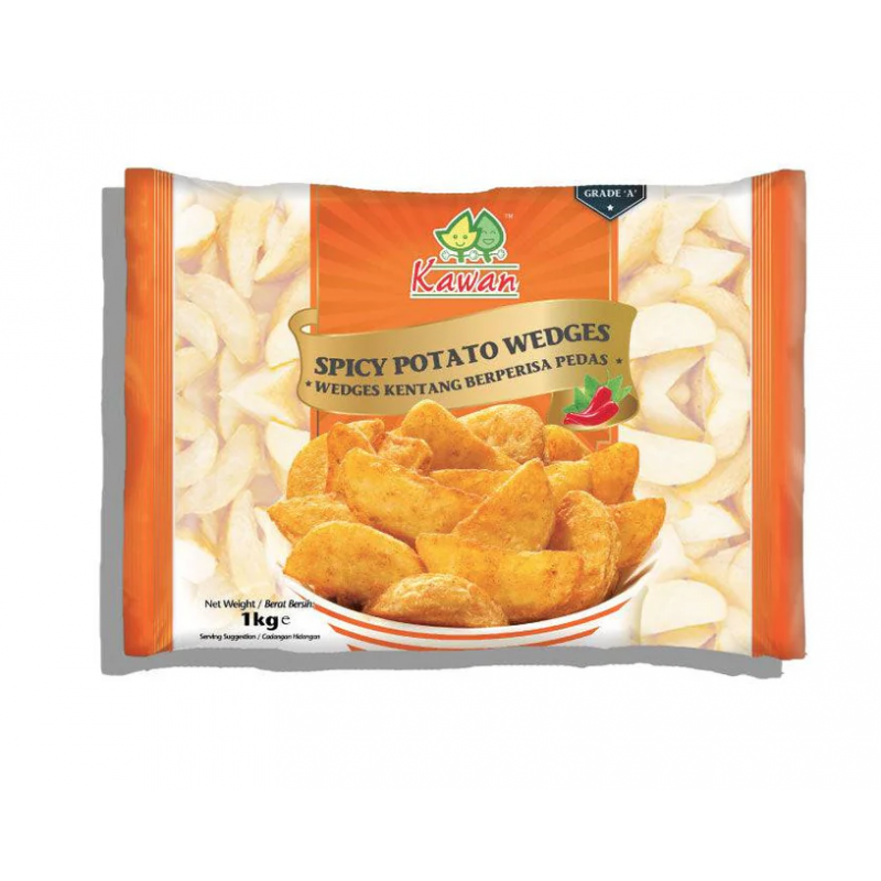 Kawan Spicy Potato Wedges 1kg