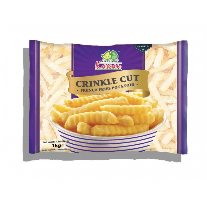 Kawan French Fries Crinkle Cut 1KG