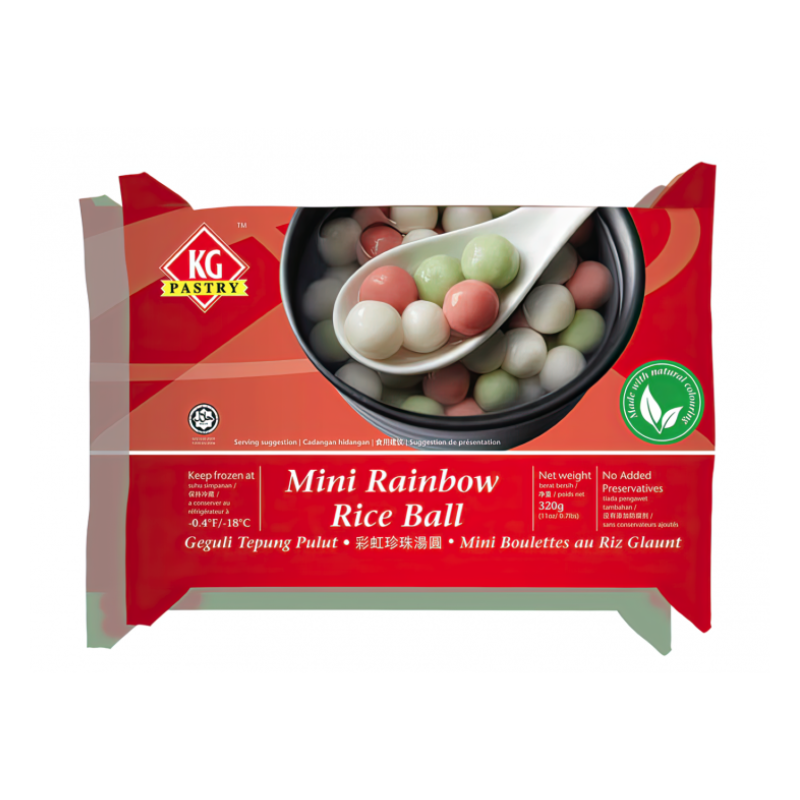 KG Mini Rainbow Riceball 320g