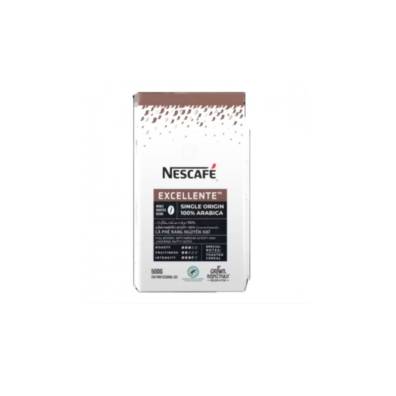NESCAFE Excellente Whole Roasted Coffee Beans 500g