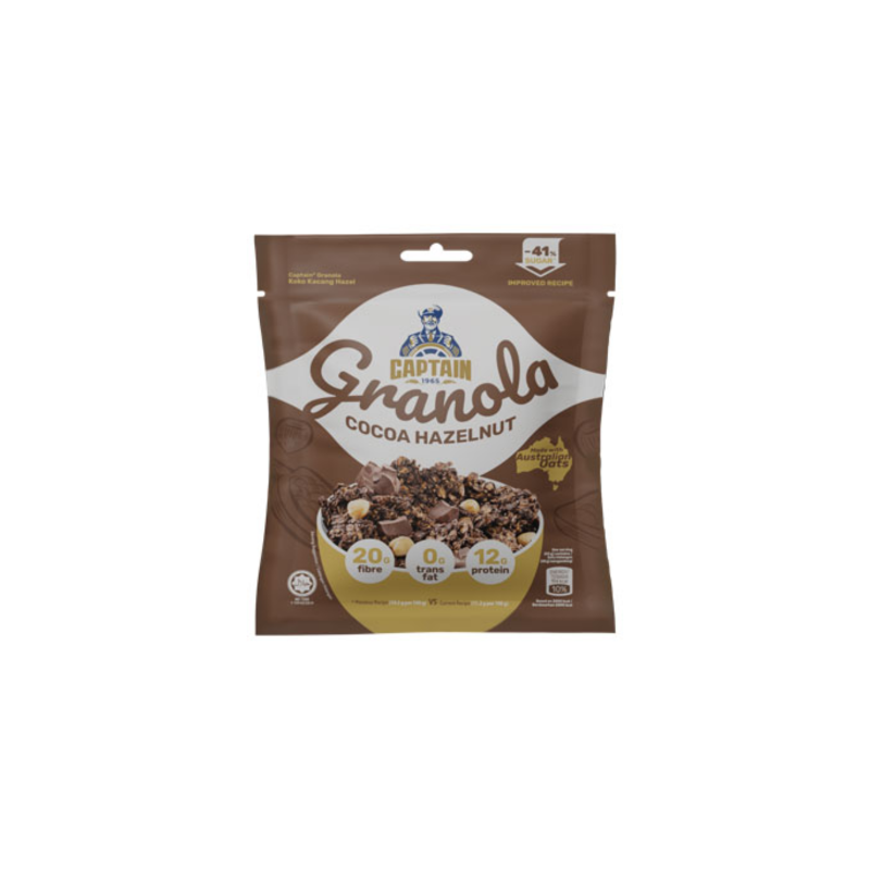 Captain Oat Granola - Cocoa Hazelnut 40g