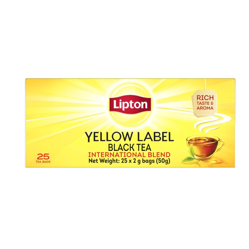 Lipton Yellow Label Tea Bags International Blend 25s