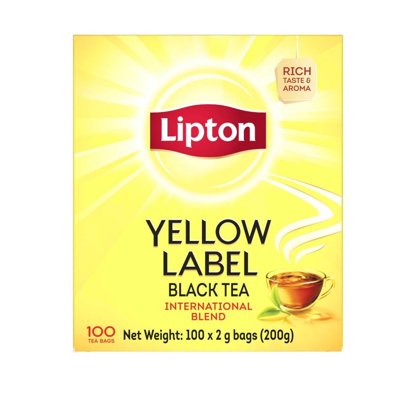 Lipton Yellow Label Tea Bags International Blend 100s