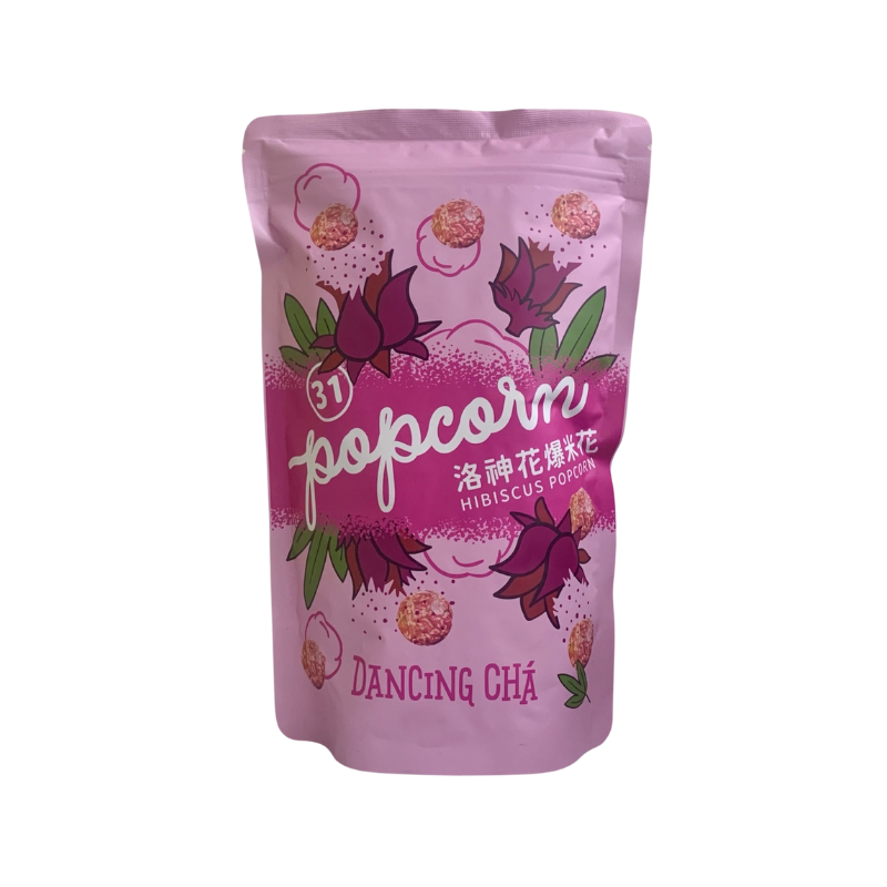 Dancing Cha Hibiscus Popcorn 60g