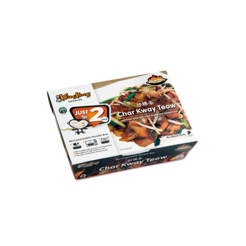 Kang Kang Microwaveable Noodle Box 210g - Char Kway Teow