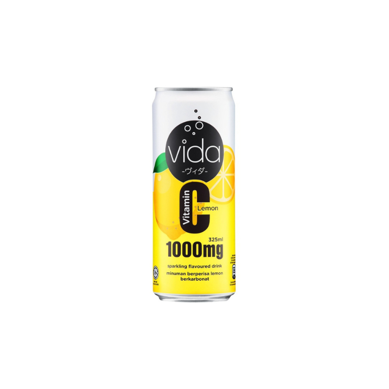 Vida C Lemon Sparkling Drink 325ml