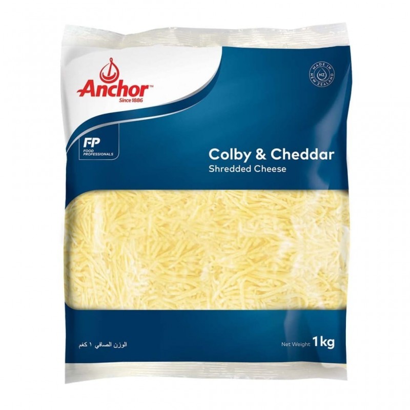 Anchor Cheddar Cheese Shredded 1kg